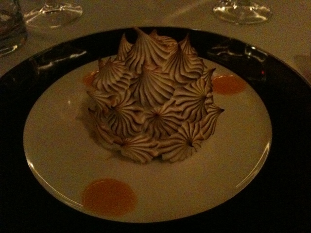 Delmonico's dessert. Baked effing Alaska.
