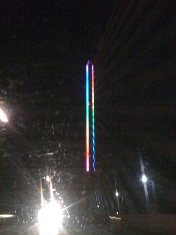 Oh my gosh it's a full-on double rainbow!