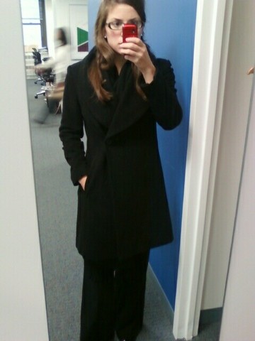 This is my winter coat. 39 degrees and RAINY.