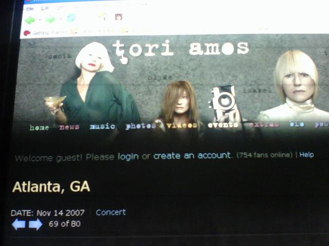 She's coming to atlanta!