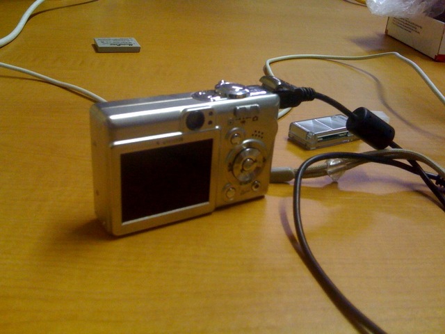 Just hacked this bad boy to shoot whenever it detects USB power! #HackPGH