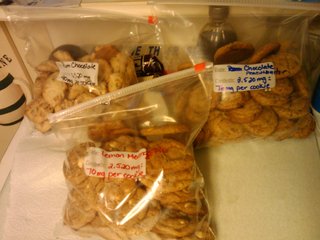 This, my friends, is what unadulterated awesome looks like - caffeinated cookies for Dragon*Con!