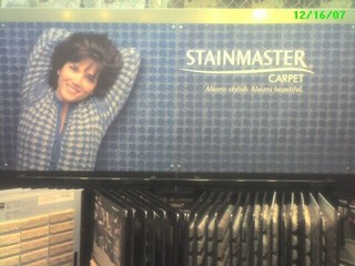 This ad always bothers me for some reason. Not sure if it says more about the carpet or more about the sweater.