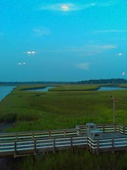View from the restaurant