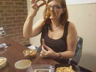 Frog legs for lunch