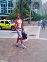 Jay, in full regalia