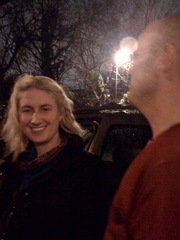 Micheal A. Frenched Marisa's hair--braid style