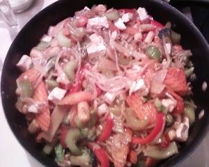 Stir fry. Bomb.