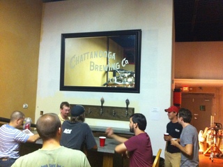 Brews at the Chattanooga Brewing Co with @seebq @jonathanwallace @stouset @lorennorman @Brandon_Beacher