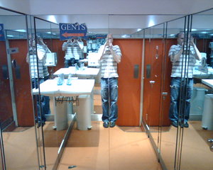 Enter the dragon, anyone?  Or serious Hendrix reference (room full of mirrors)