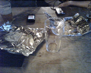 7 pints in, emailing work and have not eaten yet today - and it is 9PM here!