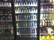 Biggest selection of energy drinks I've ever seen.
