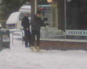 Lol sking in downtown portland