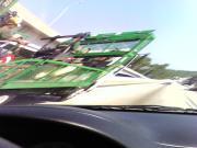 These guys were steering their tractors on 400