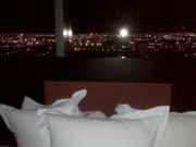 Last night's view, minus tramp stamp