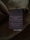 My new dress is lined with rolyester.