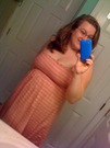 Dress I finished tonight to wear to the steeple chase tomorrow