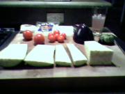 Right way to cut aubergine
