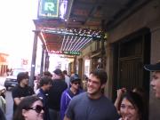 big line for great seafood