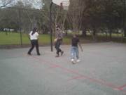 drunk basketball with a nine year old