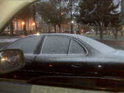 1st snow in the city