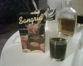 From last night: Sangria in a box for EUR1. Tastes like grape juice