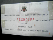 lamplighter robbed