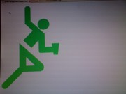 im on the run!  dodging any sign of trouble!
