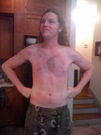 This is what happens when Eric is left to put on his own sunscreen.