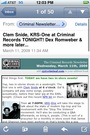 Krs-one?? My god we've gone back in time!