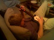 Hes bored