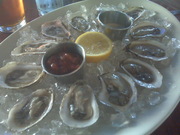 12 beau soleil oysters for $15 at @theshed1