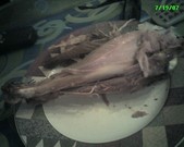 smoke turkey leg tastes a lot like hotdog