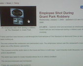 The Standard robbed; bartender shot in head twice, in legs also